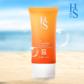 Natural Sunscream rotects Skin Lotion tube UV Protection